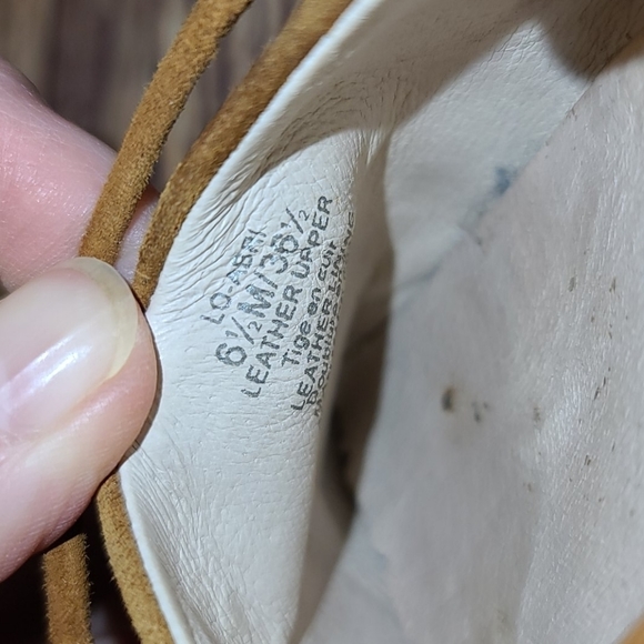 LOUISE et Cie Lo-Abri Ghillie Lace Up ballerina Flats size US 6.5 Leather Ballet - Picture 16 of 16